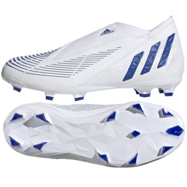 Adidas Predator Edge.3 Ll Fg Jr GX5208 fotbollsskor vit vit
