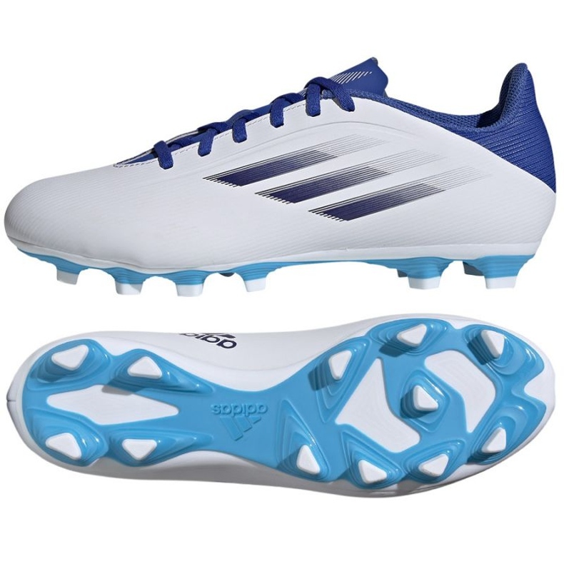 Adidas X Speedflow.4 FxG M GW7515 fotbollsskor vit vit