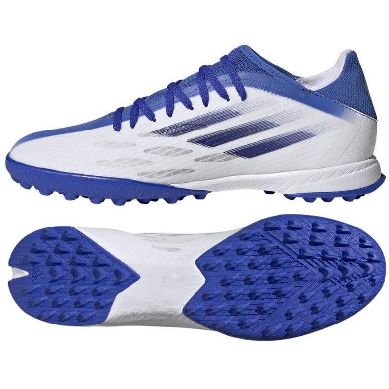 Adidas X Speedflow.3 Tf GW7509 fotbollsskor vit