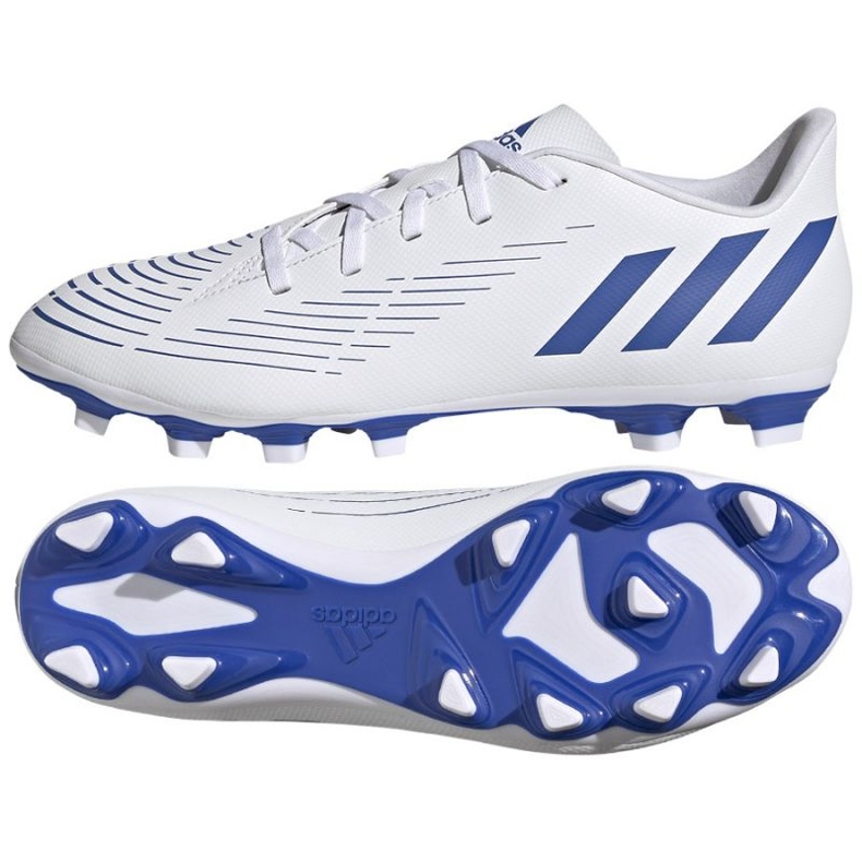 Adidas Predator Edge.4 FxG M GW2356 fotbollsskor vit vit
