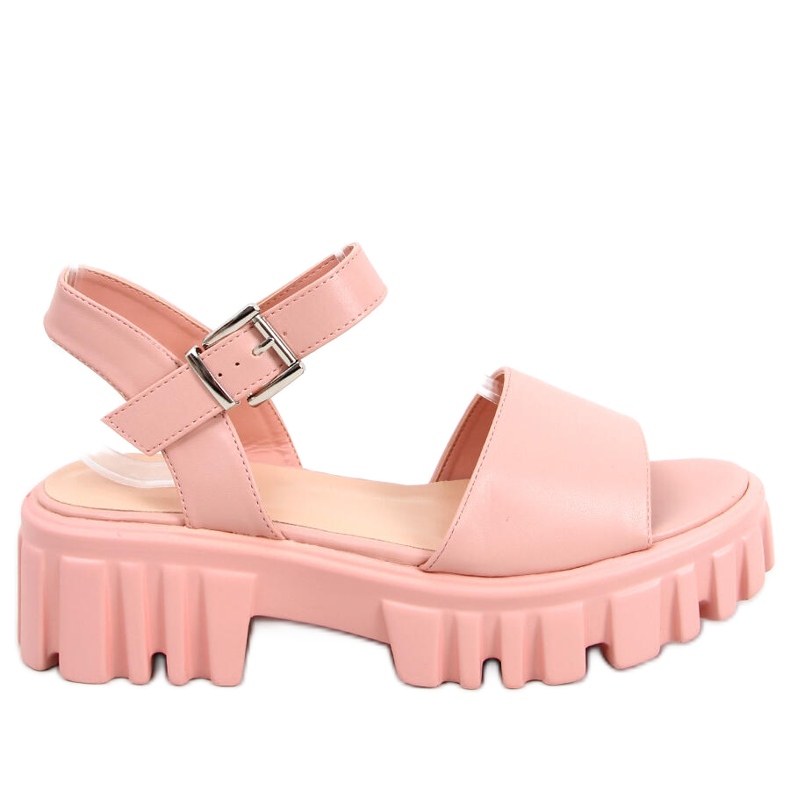 Dianne Rosa sandaler med hög sula