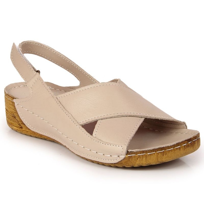 Lädersandaler T.Sokolski W SCA164B beige
