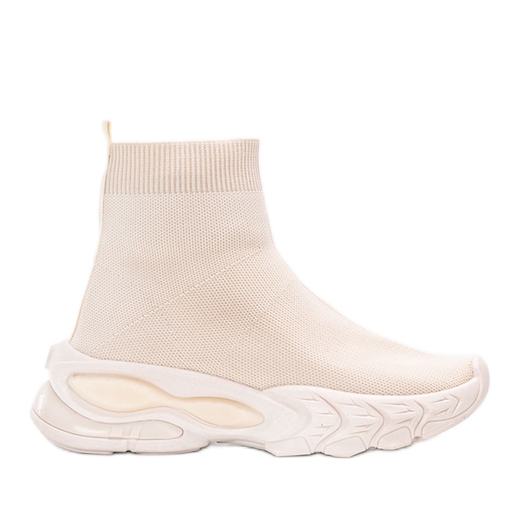 Beige Woodson ankel sneakers