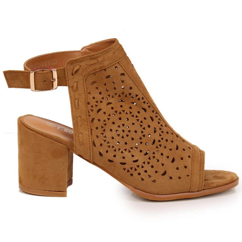 Genombrutna sandaler T.Sokolski W SCA160 camel brun