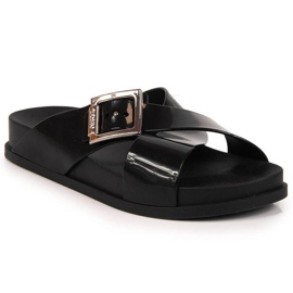 Meliski Zaxy JJ285055 svarta strandtofflor