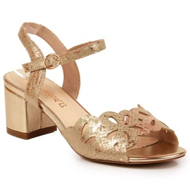 Sandaler på stolpen av Sergio Leone W SK371 guld gyllene