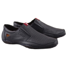 Rieker 06367 Navy Blue Men's Navy Blue Shoes blå