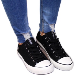 Svarta Big Star DD274338 låga sneakers