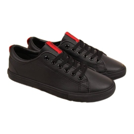 Low-top eko läder svart Big Star DD274687
