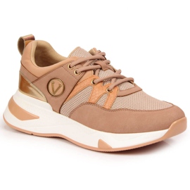 Damsneakers på Vinceza-plattformen mångfärgad