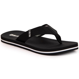 Svarta flipflops för män Big Star JJ174519