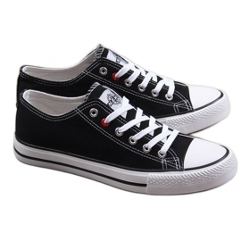 News Låga sneakers för män, svarta NYHETER