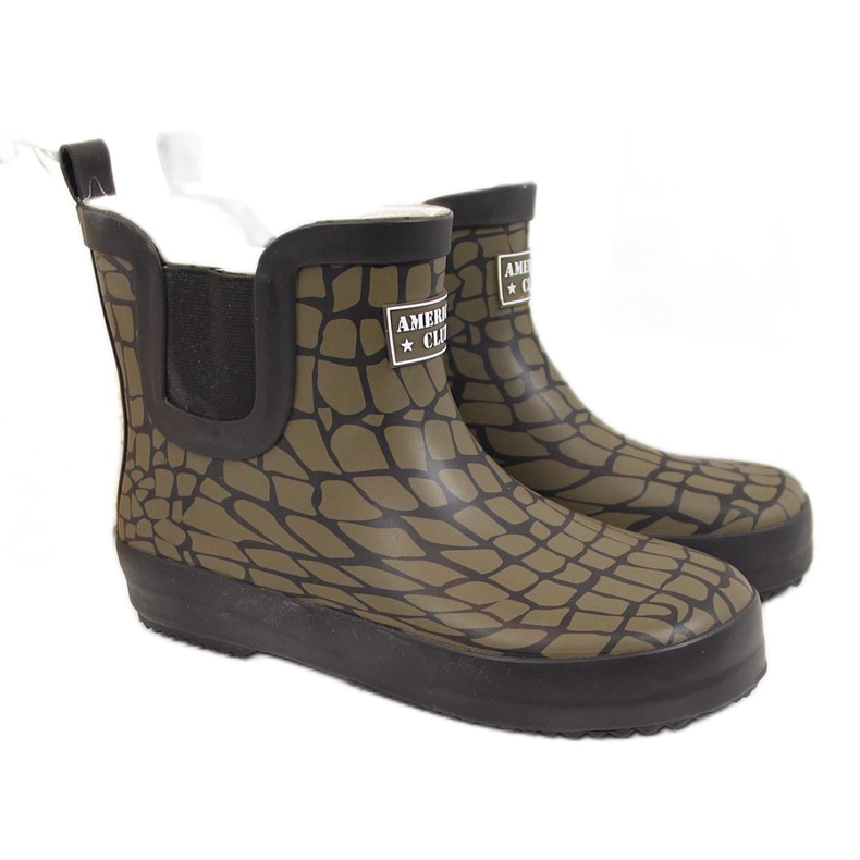 American Club khaki barngaloscher grön