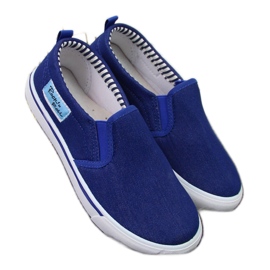 Atletico boys slip-on sneakers blå