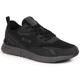 Svarta Big Star vardagsskor för män JJ174292