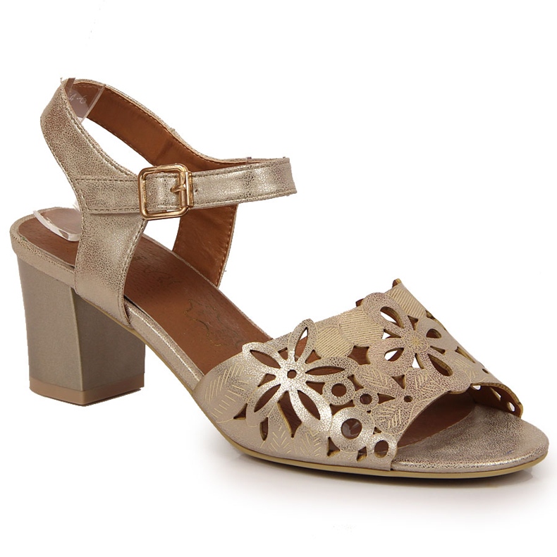 Damsandaler på guldstolpen Jezzi gyllene
