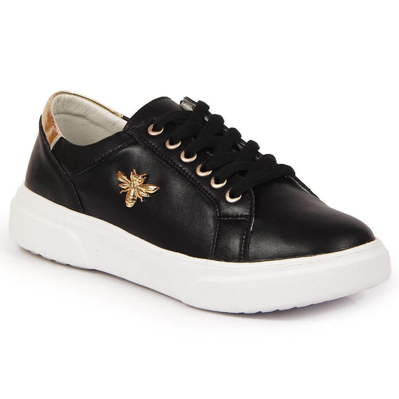 Skinnskor för kvinnor med svart Vinceza-plattform