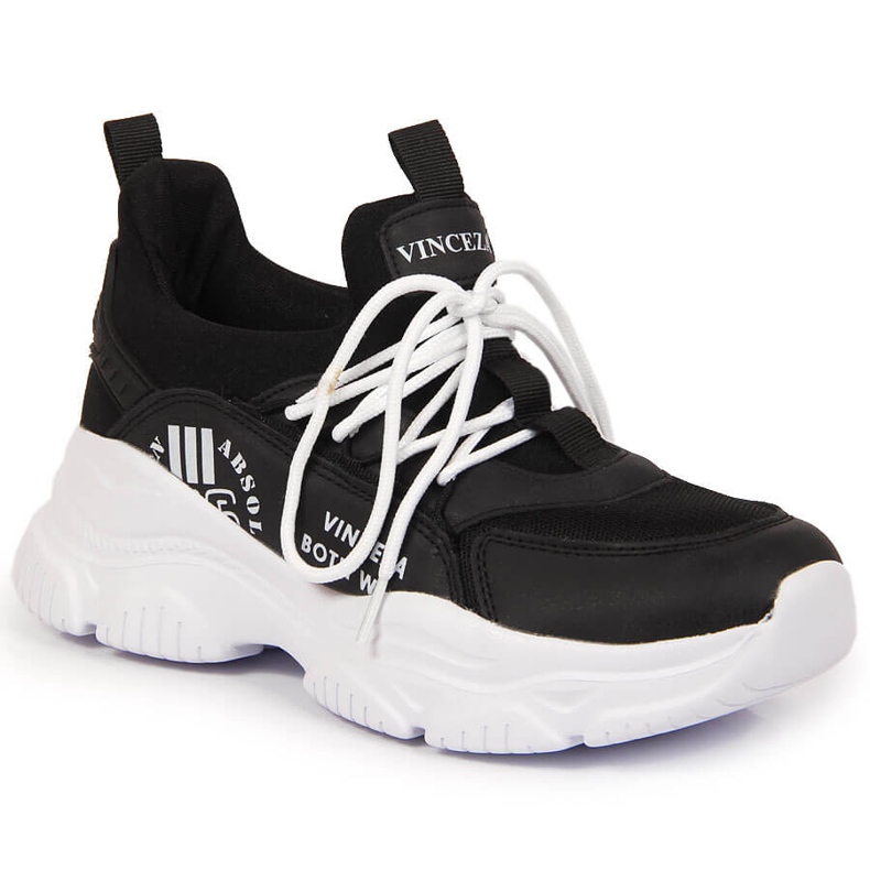 Svarta Vinceza sportskor för kvinnor