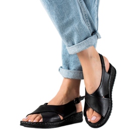 W. Potocki Lätta Potockisandaler svart