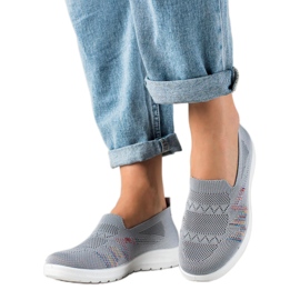 W. Potocki Bekväm Slipony Potocki grå