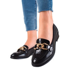 W. Potocki Eleganta Potocki loafers svart