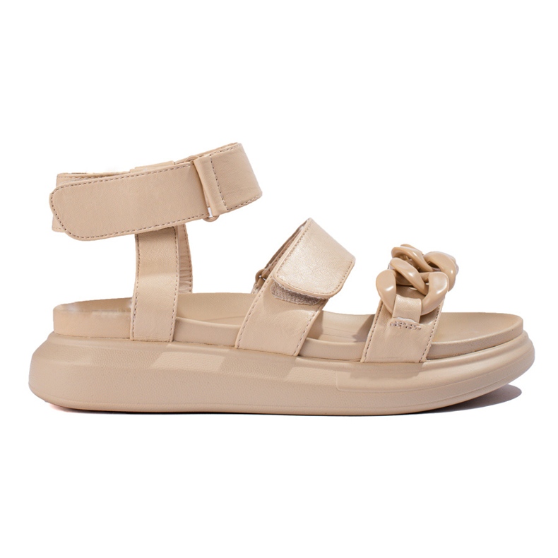 Fashionabla LA.FI-sandaler beige
