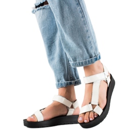 Cm Paris Vita Sandaler På Plattformen svart