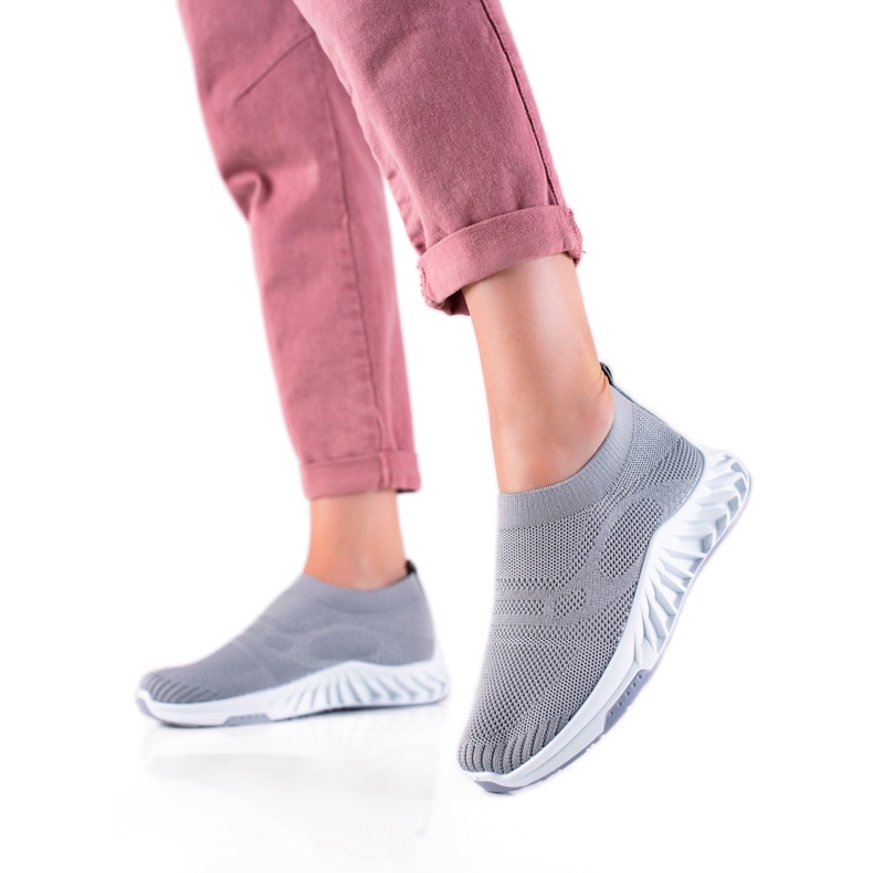 J. Star Trendiga grå sneakers