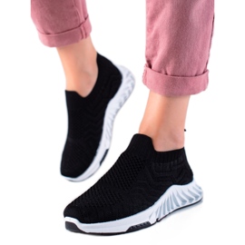 J. Star Slip-on sportskor svart