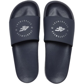 4F M H4L22-KLM002 30S tofflor marinblå