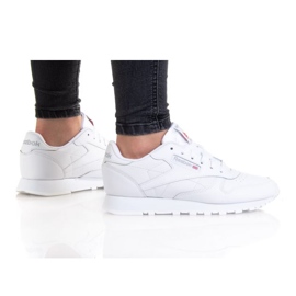 Reebok Cl Lthr Jr GZ6097 skor vit