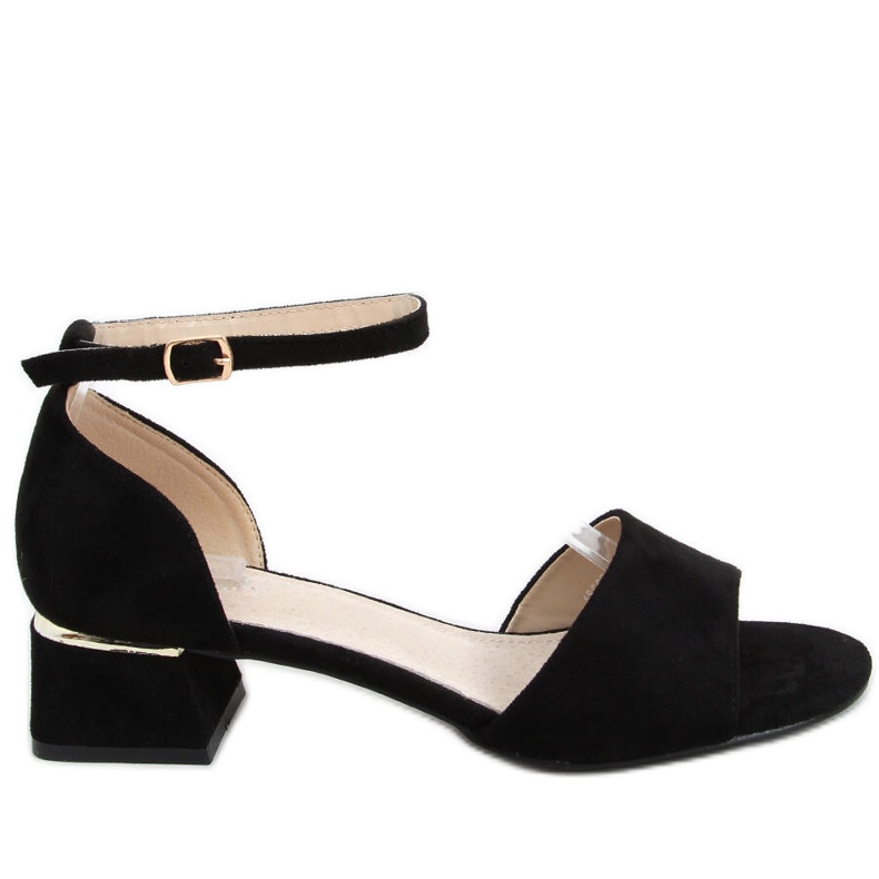 Ursula Svarta högklackade sandaler