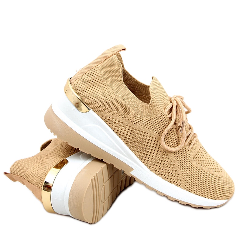 Faggio Khaki strumpor beige