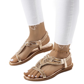 Mikayla gyllene sandaler