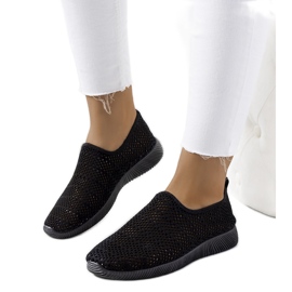 Svarta Ritva sneakers för kvinnor