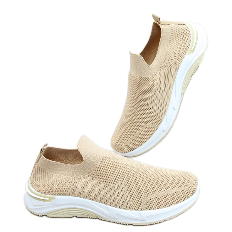 Bloom Beige sock sportskor