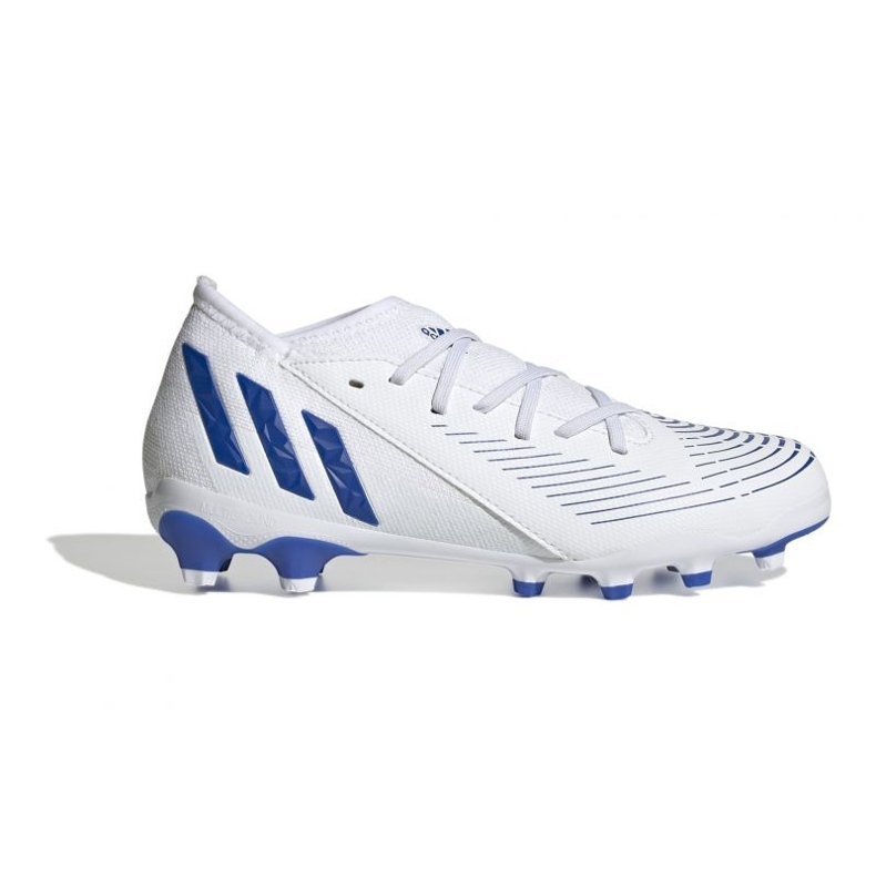 Adidas Predator Edge.3 Mg Jr GZ2893 fotbollsskor vit vit