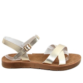 Nevada Gold damsandaler gyllene