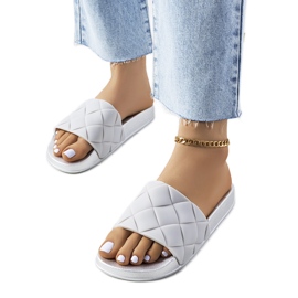 Lind silver gummitofflor