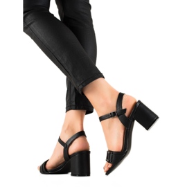 Cm Paris Sandaler Med Dekorativt Spänne svart