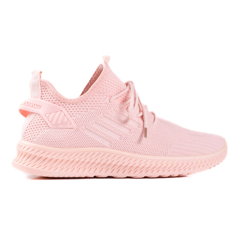Sweet Shoes Rosa textil sportskor