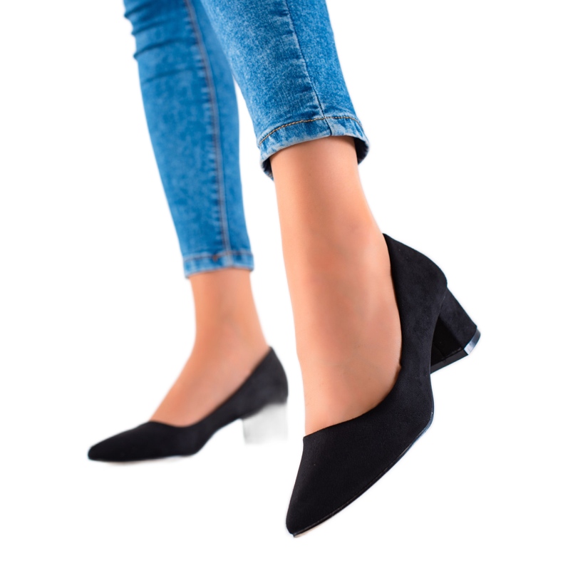 Goodin Klassiska svarta pumpar