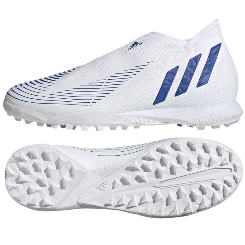 Adidas Predator Edge.3 Ll Tf GX2629 fotbollsskor vit vit