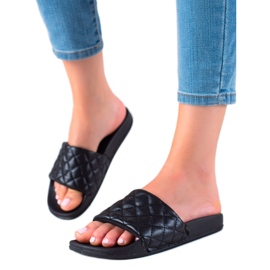 Cm Paris Svarta tofflor