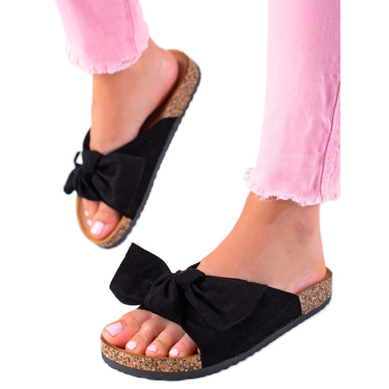 Bekväma snygga tofflor svart