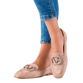 Seastar Snygga mocka loafers beige brun