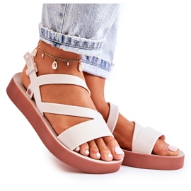 Gummisandaler för kvinnor ZAXY JJ285053 Vit