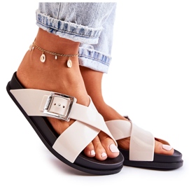 Gummitofflor för dam ZAXY JJ285057 Vit