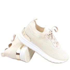 Remy Beige socksneakers