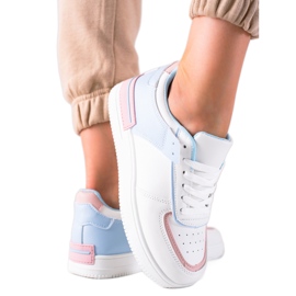 Mannika Trendiga sneakers vit